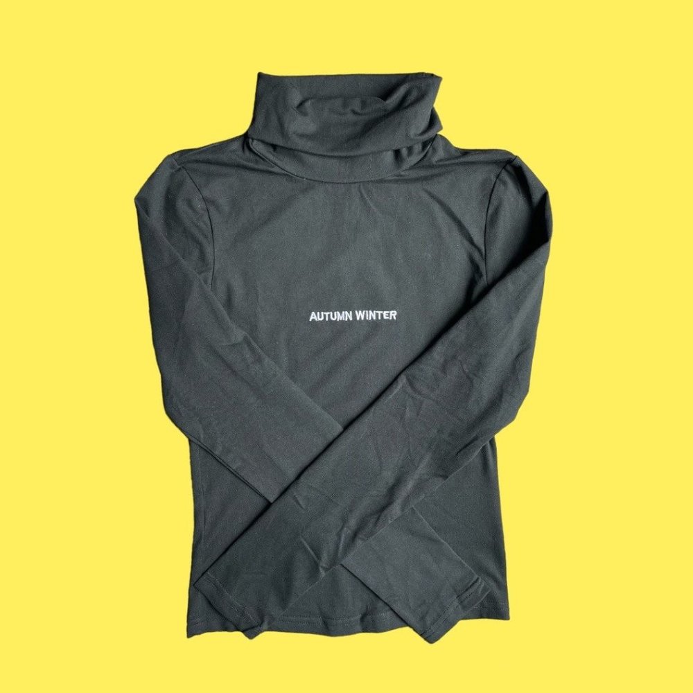 Black Turtleneck